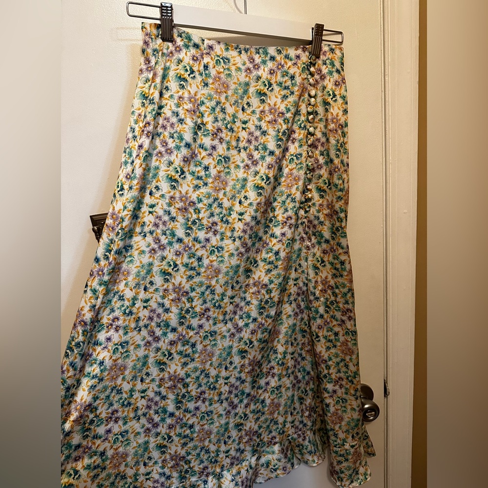 Zara flower skirt